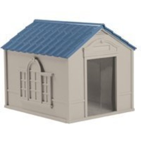 SUNCAST HOUSE DOG RESIN LT TAUPE LARGE DH350